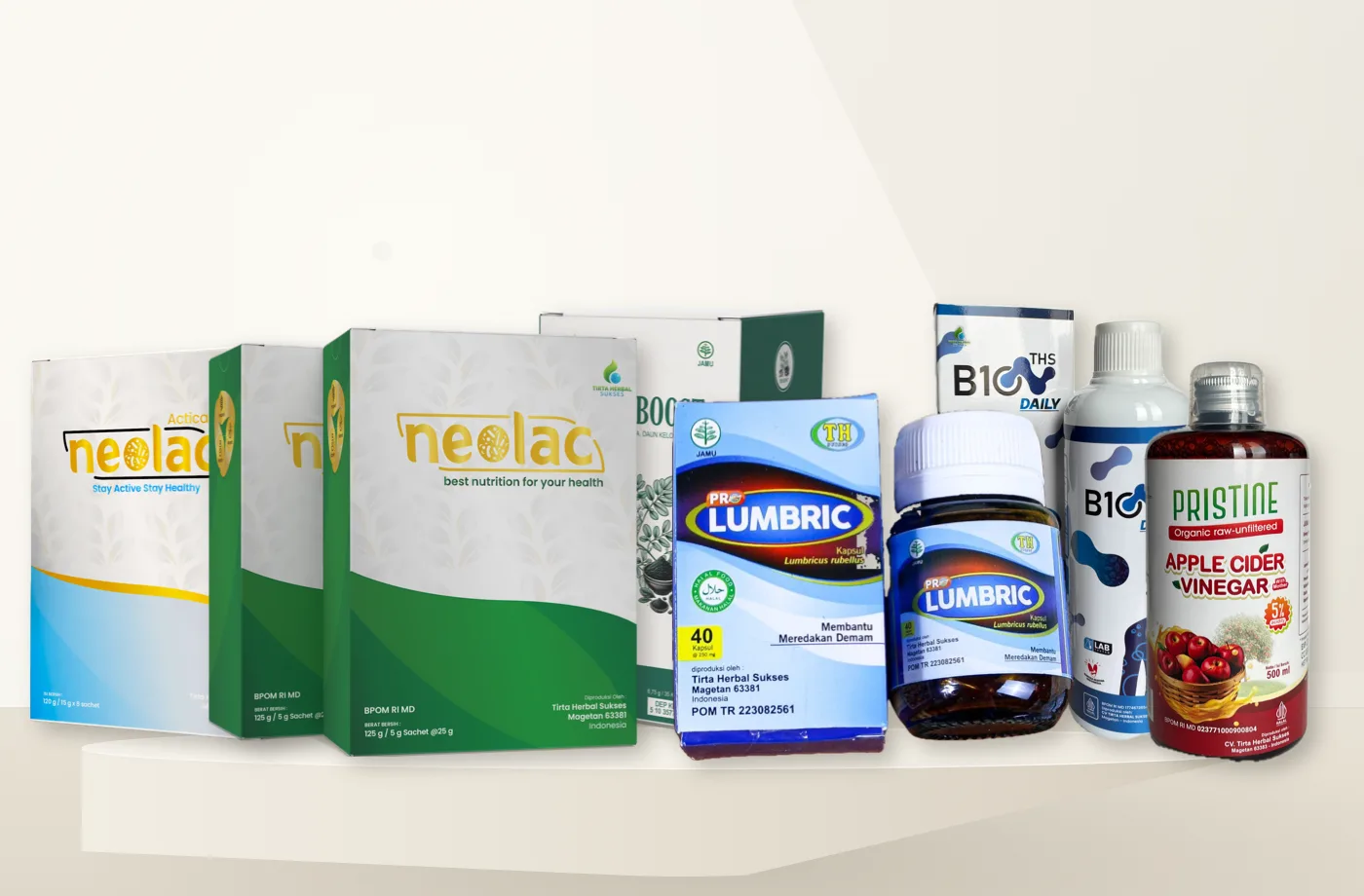 Contoh Produk Jadi Maklon Tirta Herbal