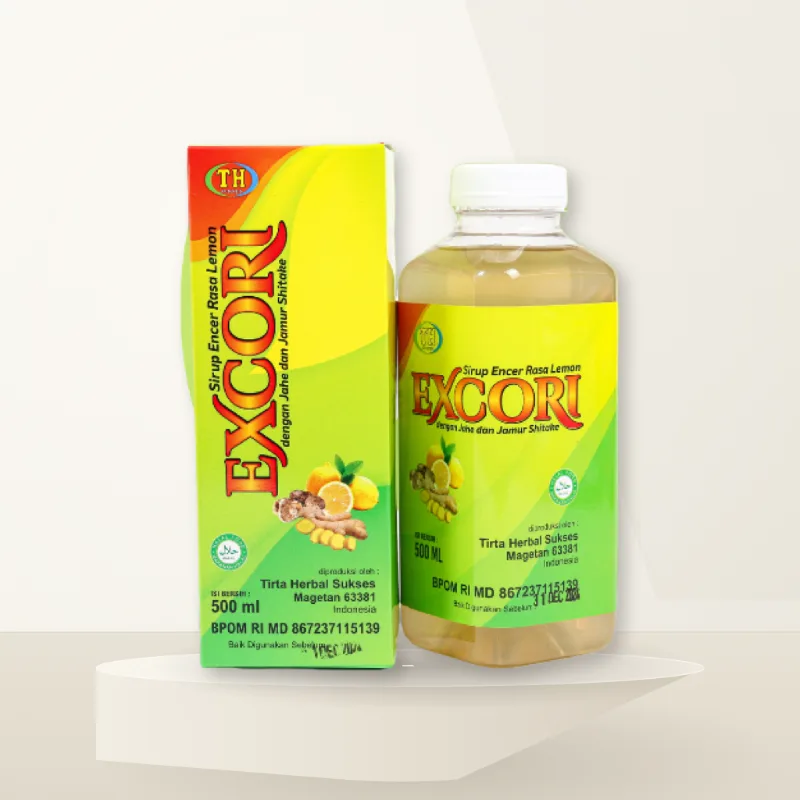 Excori Sirup Herbal Lemon Jahe